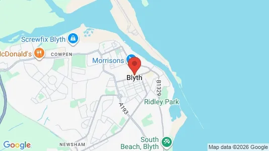 Apartments for rent in Blyth - Northumberland - Photo from Google Street View