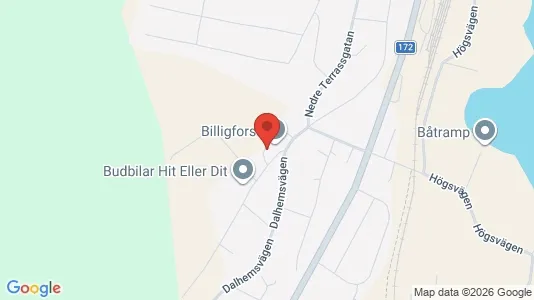 Apartments for rent i Bengtsfors - kort over placeringen