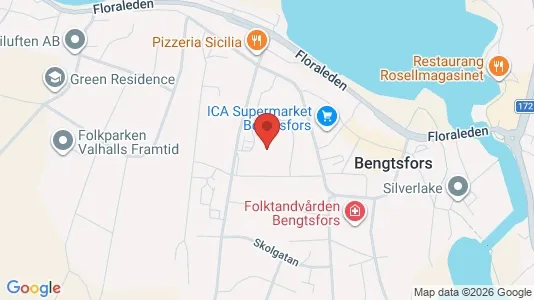 Apartments for rent i Bengtsfors - kort over placeringen