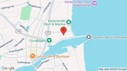 Apartments for rent i Kerteminde - kort over placeringen