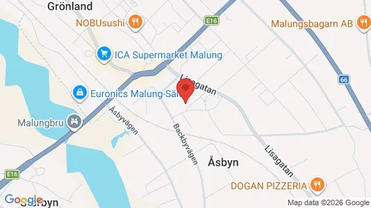 Apartments for rent in Malung-Sälen - Photo from Google Street View