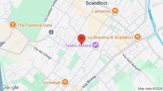 Apartments for rent i Scandicci - kort over placeringen