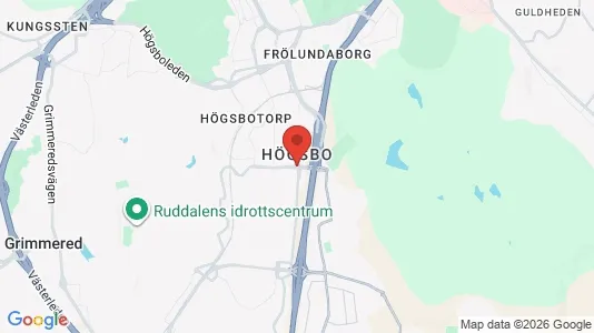 Houses for rent i Askim-Frölunda-Högsbo - kort over placeringen