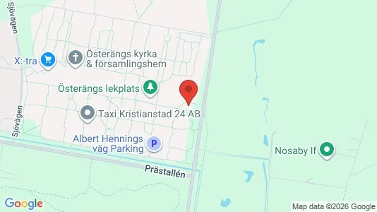 Apartments for rent i Kristianstad - kort over placeringen