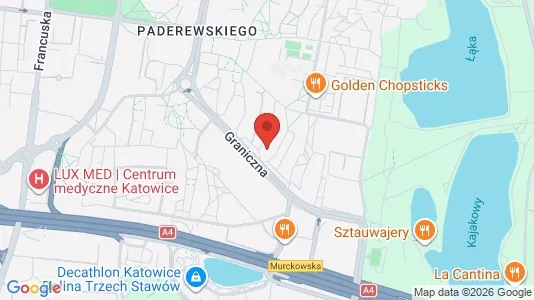 Apartments for rent in Katowice - Photo from Google Street View