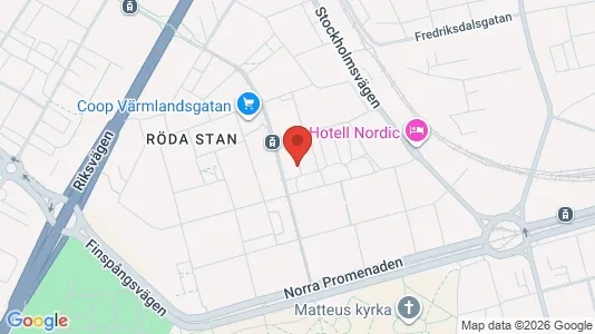 Apartments for rent i Norrköping - kort over placeringen