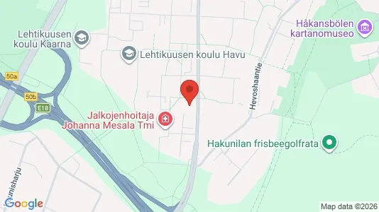 Apartments for rent i Vantaa - kort over placeringen
