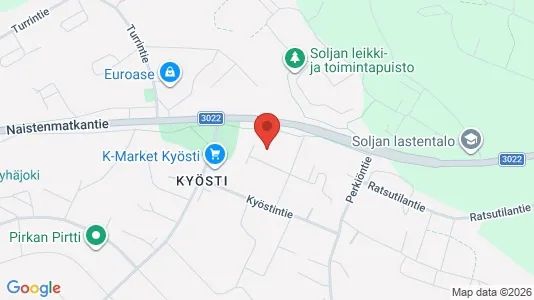 Apartments for rent i Pirkkala - kort over placeringen