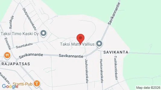Apartments for rent i Imatra - kort over placeringen
