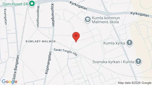 Apartments for rent i Kumla - kort over placeringen