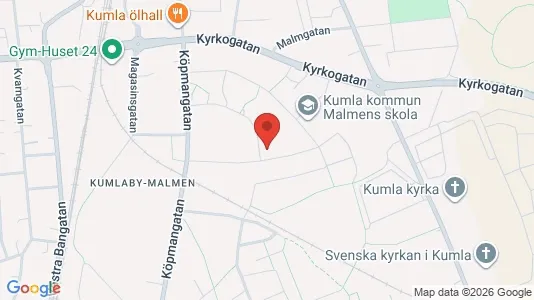 Apartments for rent i Kumla - kort over placeringen