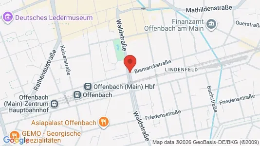 Rooms for rent in Offenbach am Main - Photo from Google Street View