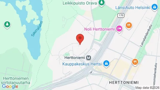 Apartments for rent i Helsinki Kaakkoinen - kort over placeringen