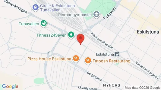 Apartments for rent i Eskilstuna - kort over placeringen