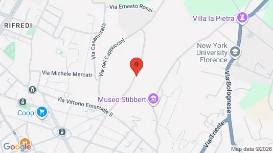 Apartments for rent i Florence - kort over placeringen