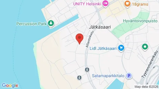 Apartments for rent i Helsinki Eteläinen - kort over placeringen