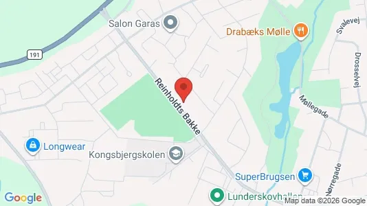 Apartments for rent i Lunderskov - kort over placeringen
