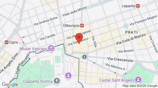 Apartments for rent i Roma Municipio I – Centro Storico - kort over placeringen