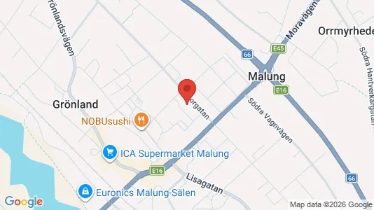 Apartments for rent in Malung-Sälen - Photo from Google Street View