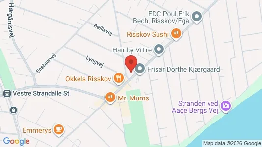 Apartments for rent i Risskov - kort over placeringen