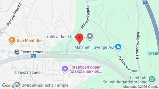 Apartments for rent i Stockholm South - kort over placeringen