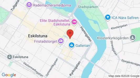 Apartments for rent i Eskilstuna - kort over placeringen