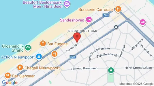 Apartments for rent in Nieuwpoort - Photo from Google Street View