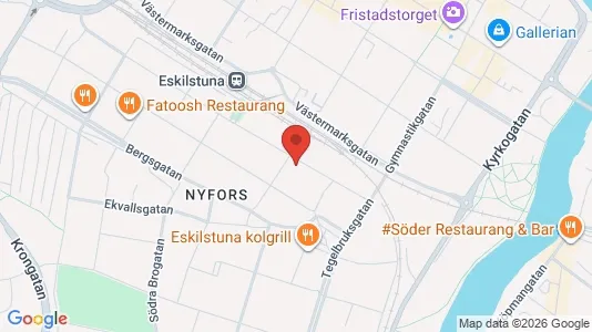 Apartments for rent i Eskilstuna - kort over placeringen