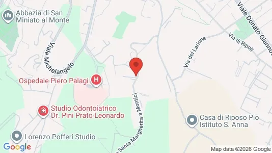 Apartments for rent i Florence - kort over placeringen