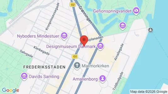 Apartments for rent i Copenhagen K - kort over placeringen