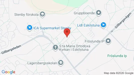 Apartments for rent i Eskilstuna - kort over placeringen
