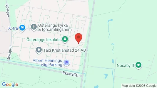 Apartments for rent i Kristianstad - kort over placeringen