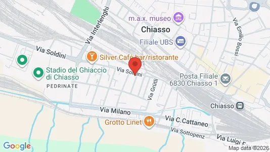 Apartments for rent i Mendrisio - kort over placeringen