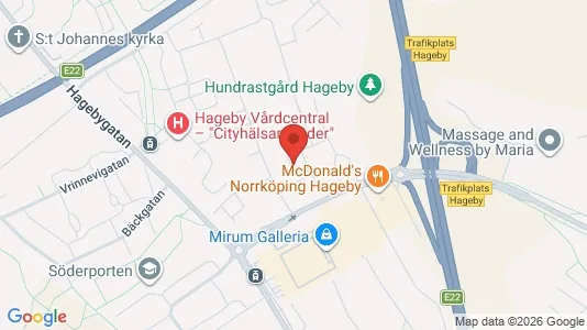 Apartments for rent i Norrköping - kort over placeringen