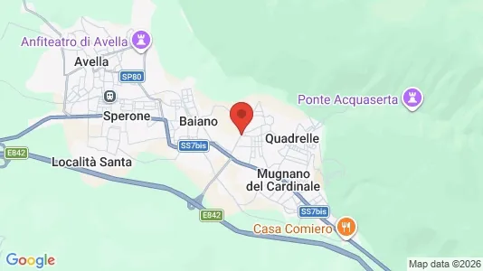 Apartments for rent i Sirignano - kort over placeringen