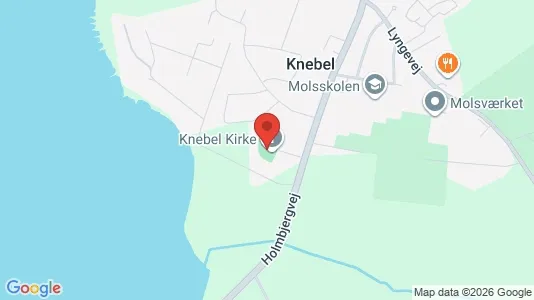 Apartments for rent i Knebel - kort over placeringen