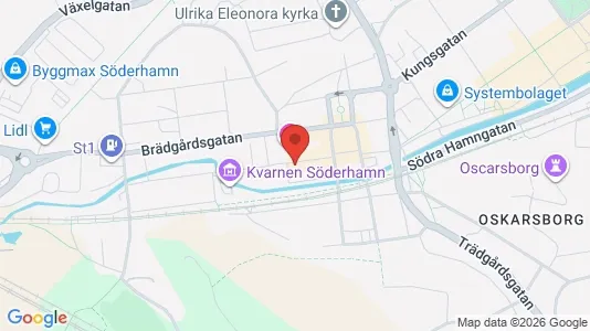 Apartments for rent i Söderhamn - kort over placeringen