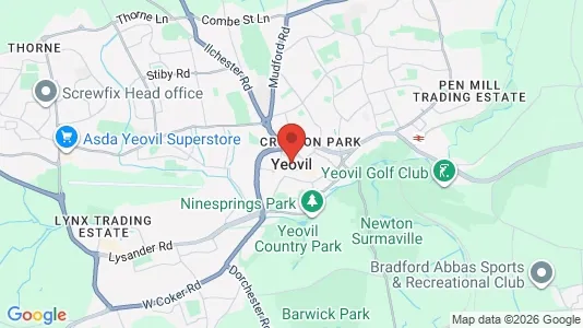 Apartments for rent i Yeovil - Somerset - kort over placeringen