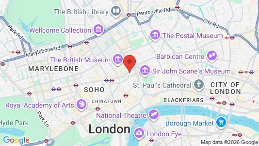 Apartments for rent in London WC1A - Photo from Google Street View
