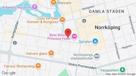 Apartments for rent i Norrköping - kort over placeringen