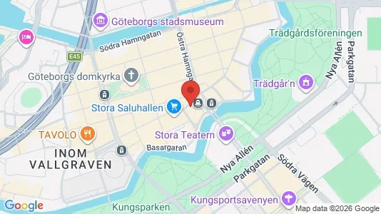 Apartments for rent i Gothenburg City Centre - kort over placeringen