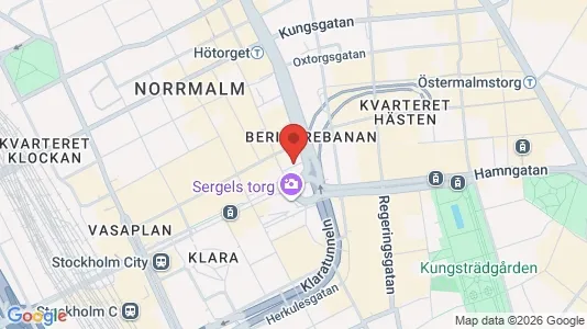 Apartments for rent i Stockholm City - kort over placeringen