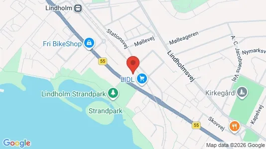 Rooms for rent i Nørresundby - kort over placeringen