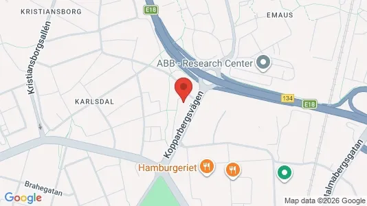 Apartments for rent i Västerås - kort over placeringen