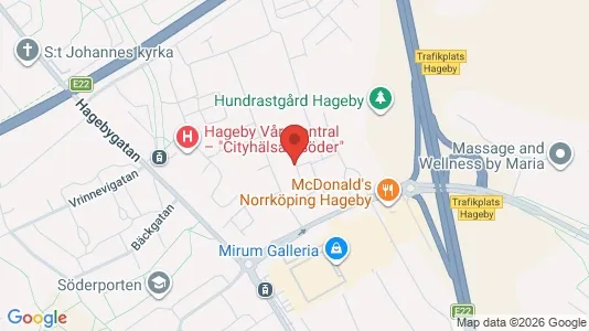 Apartments for rent i Norrköping - kort over placeringen