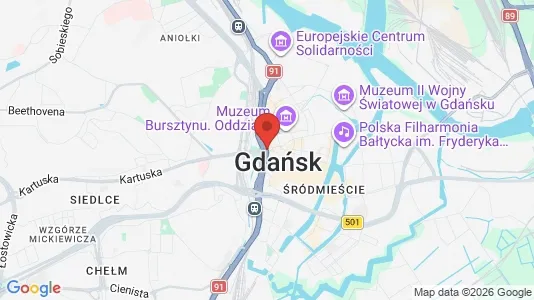 Apartments for rent in Gdańsk - Photo from Google Street View