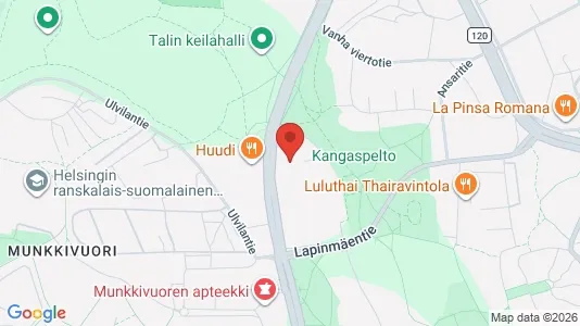 Apartments for rent i Helsinki Läntinen - kort over placeringen