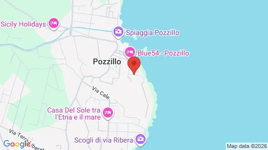Apartments for rent i Acireale - kort over placeringen
