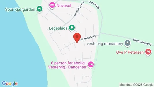 Apartments for rent i Vestervig - kort over placeringen
