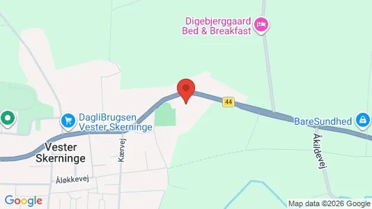 Apartments for rent i Vester Skerninge - kort over placeringen